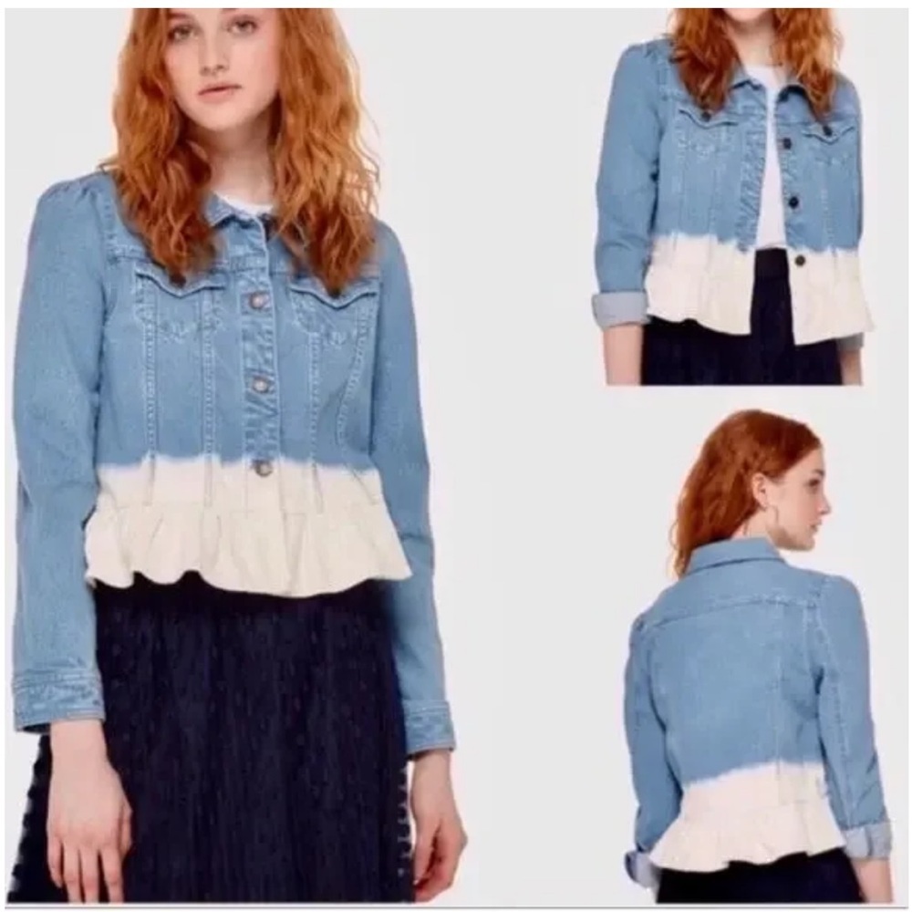 Kate Spade Light Blue Denim Jacket